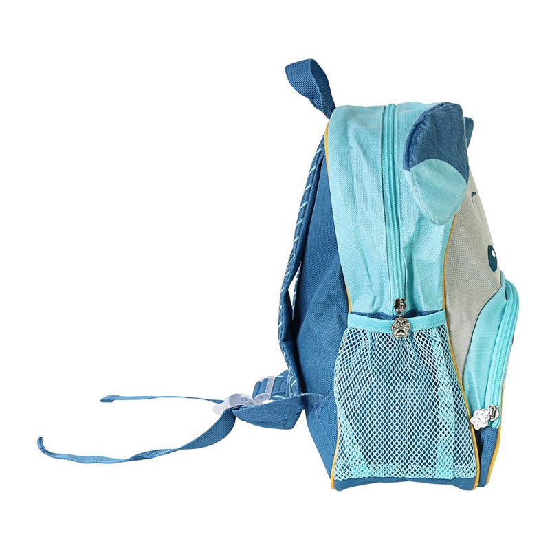 Mochila Infantil Com Alças - Cachorro Azul