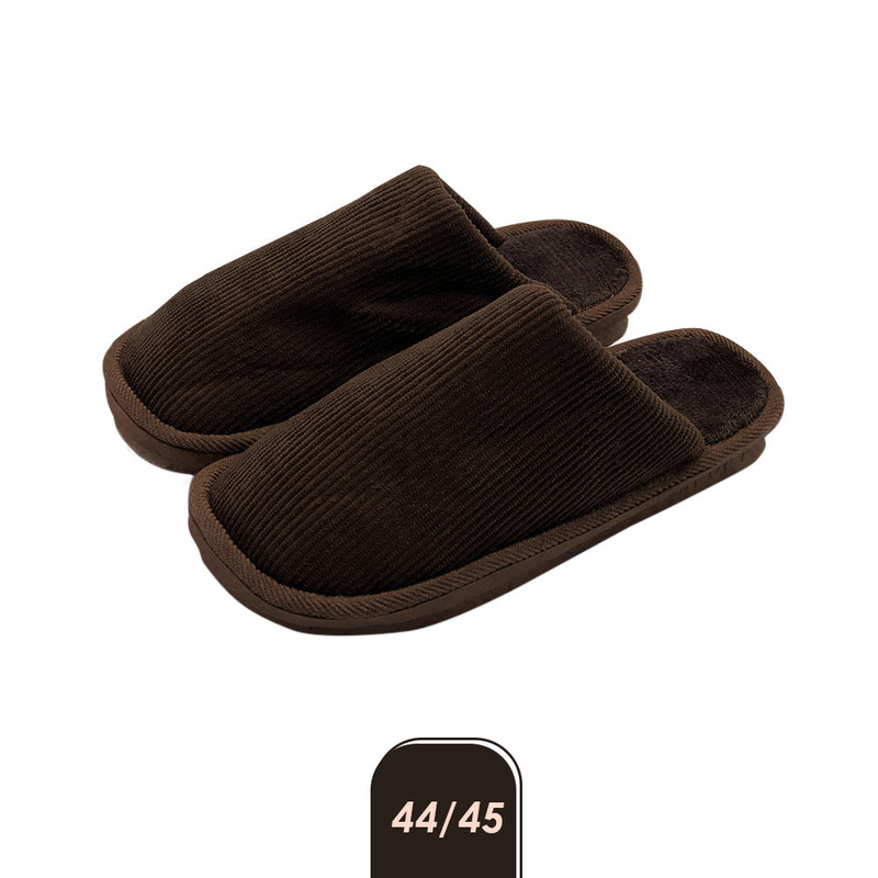 Pantufa Masculina Lisa Marrom 44/45