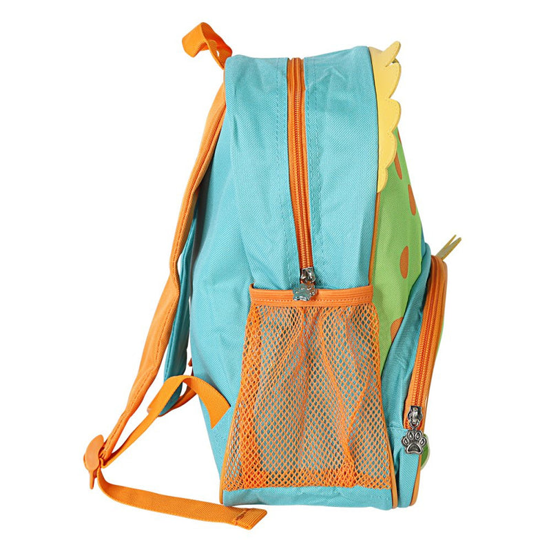 Mochila Escolar Infantil Dinossauro- Verde