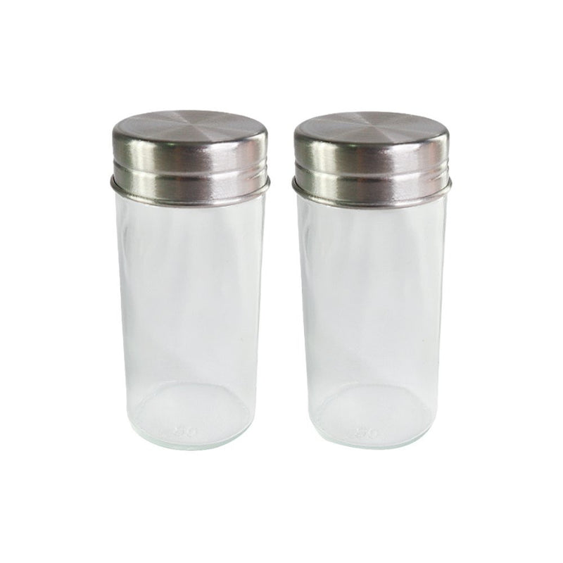 Porta Condimentos Giratório Inox com Base de Bambu 12 Potes 90ml