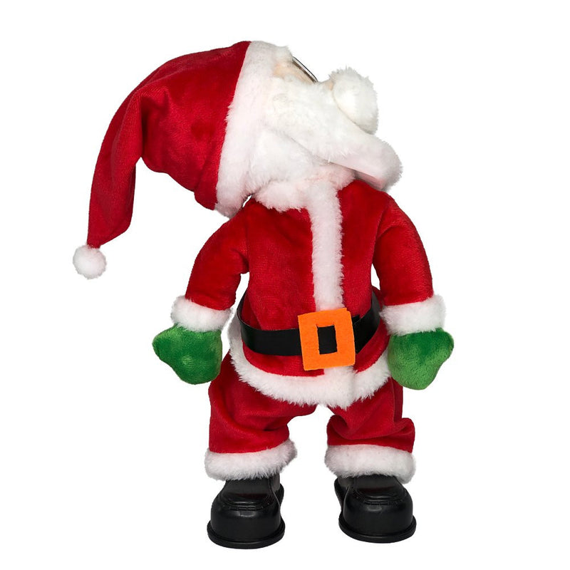 Papai Noel 32cm Musical Dançarino Mexe O Bumbum