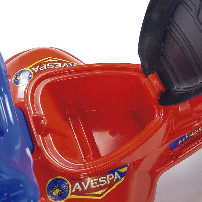 Triciclo Infantil De Passeio E Pedal Andador Avespa Spider