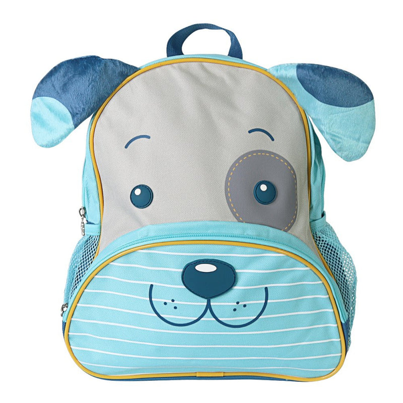 Mochila Infantil Com Alças - Cachorro Azul