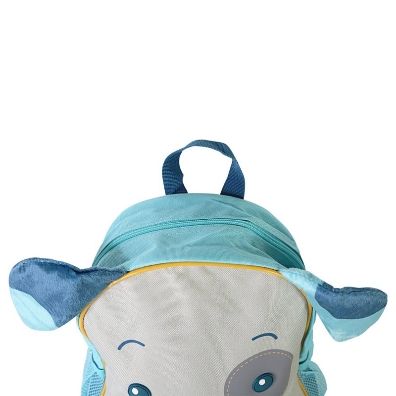 Mochila Infantil Com Alças - Cachorro Azul